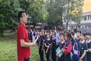 無預告不通知！金華市方格外國語學校小學部進行逃生演練